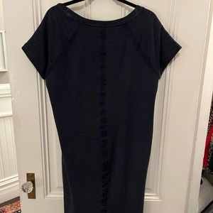 Athleta Navy Sweatshirt Dress, size XL